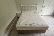 Double bed with mattress