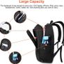 Anti-Theft Laptop Backpack Business Travel Backpack Bag with USB Charging Port Lock,Water Resistant College School Computer Rucksack Work Backpack for Mens Womens Fits 15.6 Inch Laptop (FREE POSTAGE) Image 6