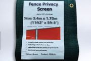Privacy Fence Screens 1.7m x 3.4m ( 6'-11')170 gsm
