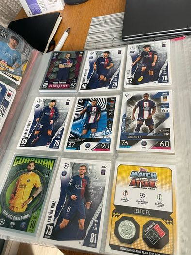 300+ Match Attax cards