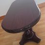 Dark Mahogany Wood Coffee Table Image 2