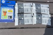 Brother LC-3217 Yellow x 3 Cyan x 2 Ink cartridges