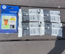 Brother LC-3217 Yellow x 3 Cyan x 2 Ink cartridges