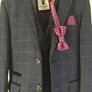 Child's 3 piece suit with dickie bow. Image 2