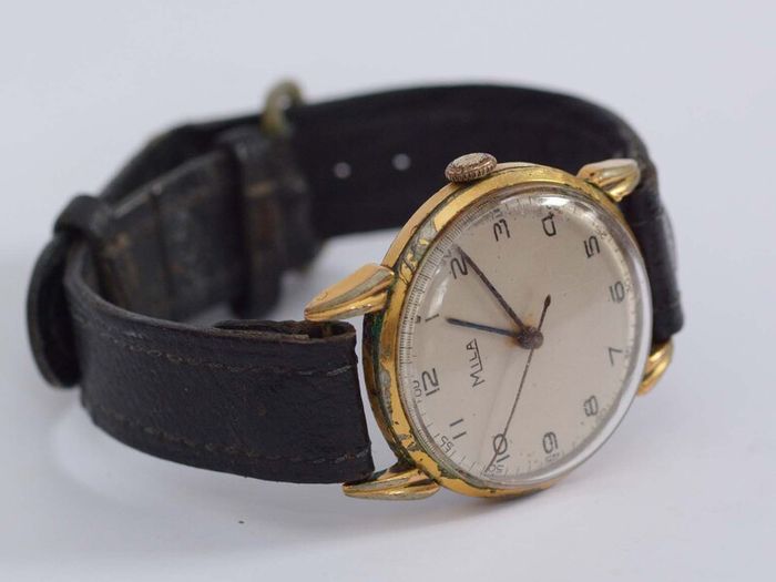 Vintage Mila Gents Gold Watch