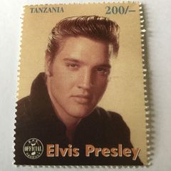 Rare postage stamp - Elvis Presley