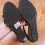 Clarks Bronze Metallic Leather T-Bar Strappy Sandals 6UK/39EU Image 4