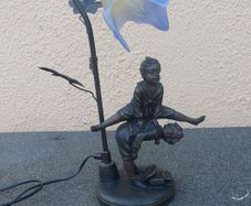 Beautiful l'art nouveau francaise table lamp
