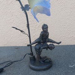 Beautiful l'art nouveau francaise table lamp