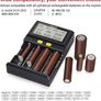 MiBOXER Universal Smart 4-Bay Charger For Li-ion LiFePO4 Ni-MH Ni-Cd Image 3
