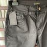 trousers  Bnwt kalisson size 40 black stretch with embellishments Image 6