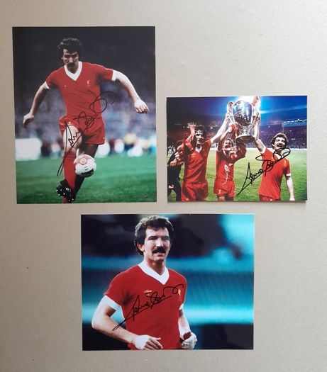 Liverpool FC autographs Liverpool legends