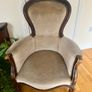 Antique Victorian Ladies Armchair Image 5