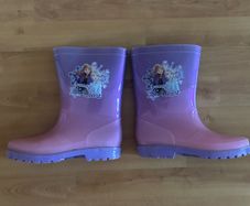 Girls Frozen Wellie Boots Size 13