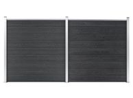 main image for ad Garden Fence WPC 353x186 cm Grey