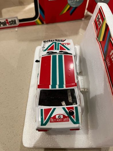 Fiat Rally Alitalia 1/25 Rare Polistil
