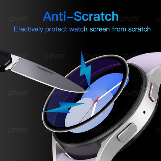 5D Full Screen Protector for Samsung Galaxy Watch 5 Pro 45MM Soft Protective Film