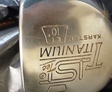 a man's PING golf driver