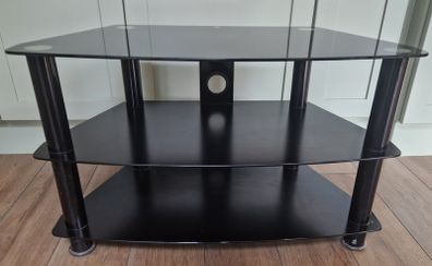 Glass Top TV Stand