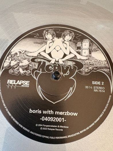 Boris with Merzbow - 04092001