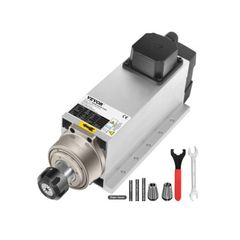 VEVOR 4KW 2220V Air Cooled Spindle Motor ER25 CNC Air Cooling Spindle Motor for CNC Engraving Milling Machine