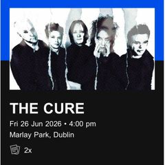 the Cure tickets Marlay park