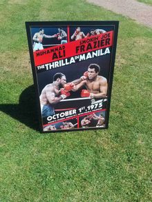 Thrilla in Manila fight poster