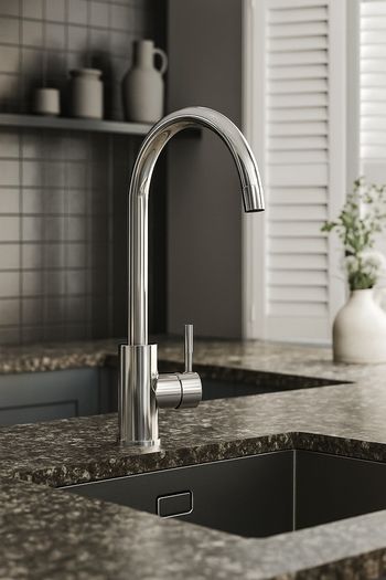Tivoli Chrome Kitchen Sink Mixer Tap | Single Lever