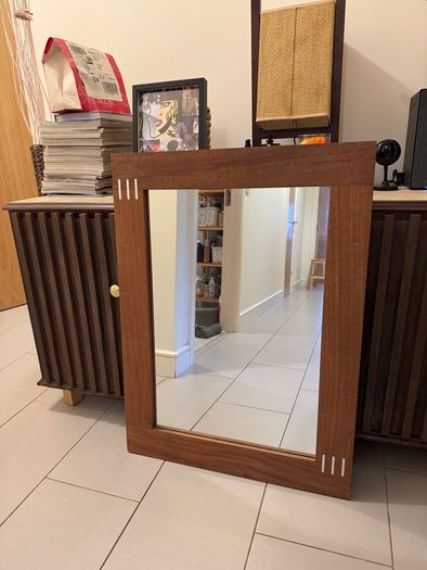 Vintage Oak mirror
