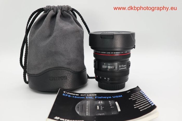 Canon EF 8-15mm F4L USM Fisheye Ultra-Wide Lens #0468