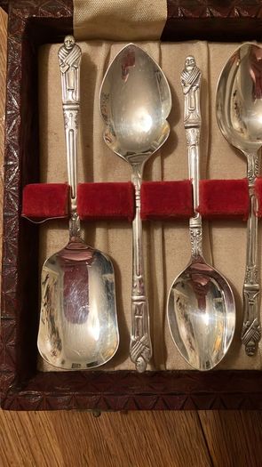 Silver Apostle Spoons EPNS