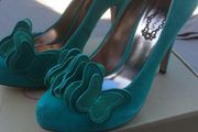 Beautiful Schuh green heels