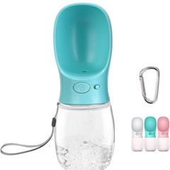 Dog Water Bottle Portable Dog Drinking Bottles for Walking Travel,Leak-Proof Puppy Water Dispenser & Feeder for Hiking, Camping, Outdoor Doggy Drinking Gift-350ml