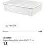 IKEA stage box with lid SOCKERBIT Image 3