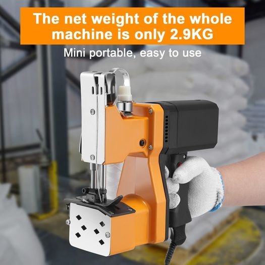 BRAND NEW Portable Automatic Electric stitching Bag sealing machine 150KW Power copper core motors,for woven bag sack,flour,rice,plastic