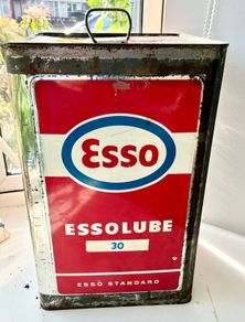 Vintage Esso 20L Oil Can