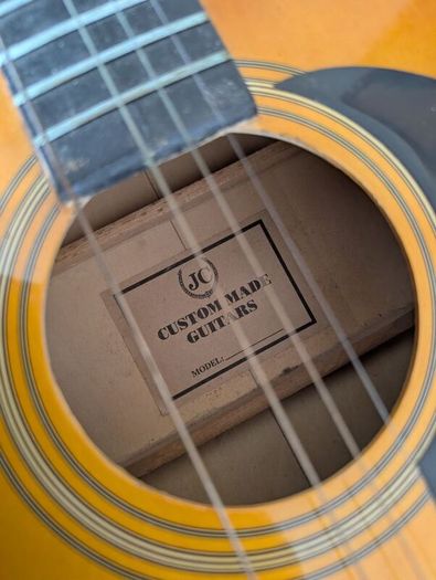 Jc custommade acoustic guitar