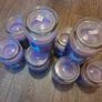8 Large lavendar candles Image 2