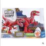 NEW ZURU Robo Alive Rampaging Raptor - Robotic Dinosaur Toy (Red/Blue) Image 2