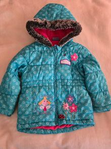 Girls warm jacket 3/4y