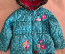 Girls warm jacket 3/4y
