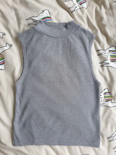 Topshop MockNeck Sleeveless Top (8)