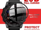 20D Screen Protector for Garmin Fenix 6 Sapphire  Smart Watch Full Cover Soft Protective Film Not Glass