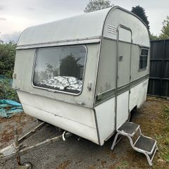 2 berth vintage Thompson caravan