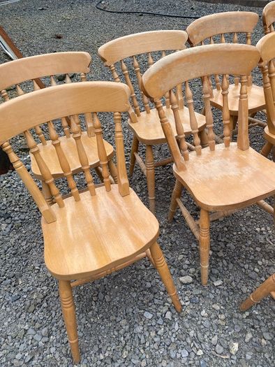 antique kitchen chairs