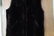 White Heart  Faux  Fur Gilet. S.14