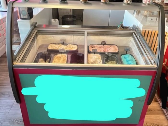 Gelato ice cream machine freezer