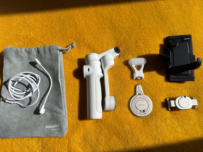 Insta360 Flow 2 Pro ( smartfon gimbal )  + backpack mount