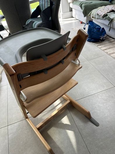 Stokke Tripp Trapp chair with babyset and harness