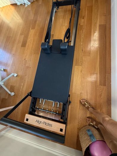 Pilates reformer machine